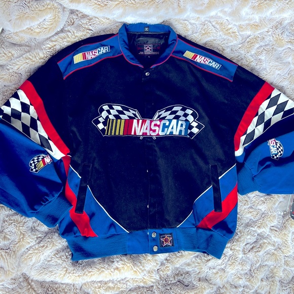 Oversized vintage NASCAR jacket brand new XL - Picture 1 of 2